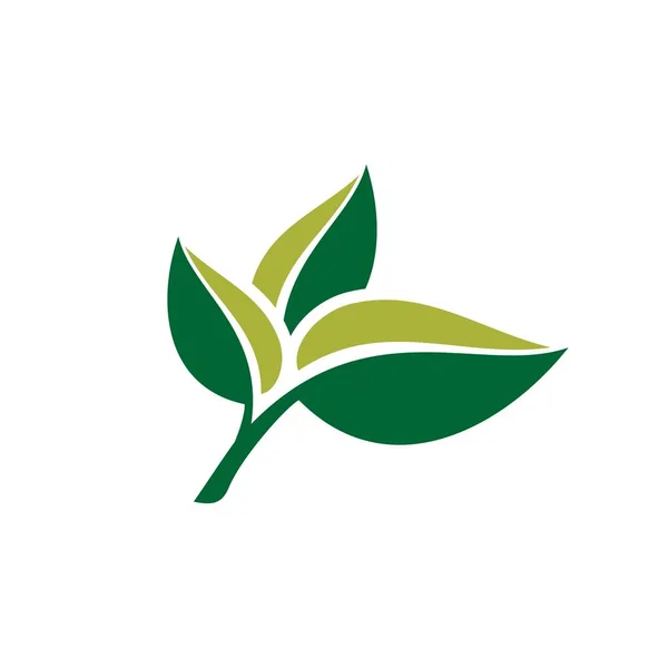 Icona Logo Disegno Floreale — Vettoriale Stock