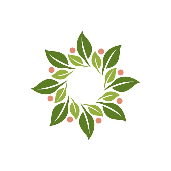 Color Vector Flower Logo Template — Stock Vector