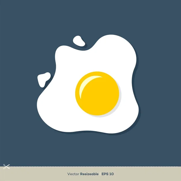 Huevo Relleno Simple Vector Icono Aislado Sobre Fondo Blanco — Archivo Imágenes Vectoriales