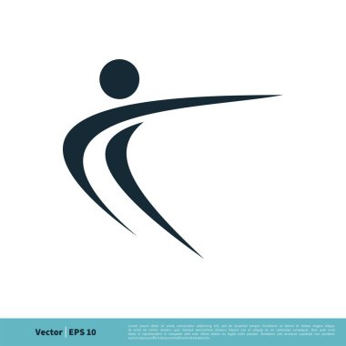 yoga basit vektör simgesi beyaz arkaplanda izole edildi