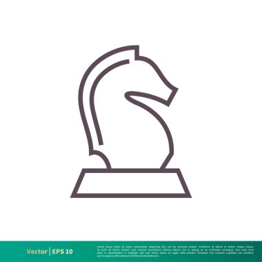 satranç taşı basit vektör simgesi beyaz arka plan üzerinde izole   