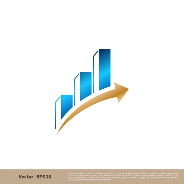 Financiar Icono Vector Simple Aislado Sobre Fondo Blanco — Vector de stock