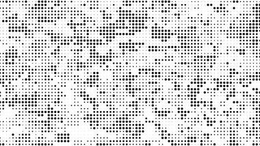 Noktalı resim arka plan noktalı. Noktalı resim efekti vektör desen. Beyaz arka plan üzerinde izole daire noktalar.