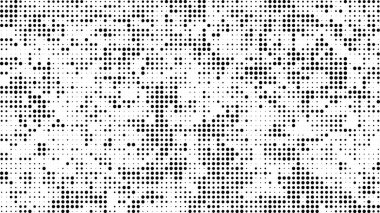 Noktalı resim arka plan noktalı. Noktalı resim efekti vektör desen. Beyaz arka plan üzerinde izole daire noktalar.