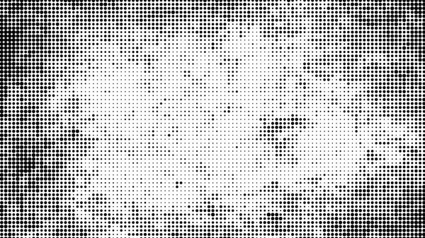 Halftone Dotted Background Halftone Effect Vector Pattern Circle Dots Isolated — Stock Vector