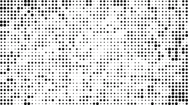 ハーフトーン ドット背景 ハーフトーン効果ベクトル パターン 白い背景で隔離サークル ドット — ストックベクタ