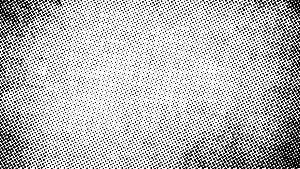 Halftone dotted background. Halftone effect vector pattern. Circle dots isolated on the white background.