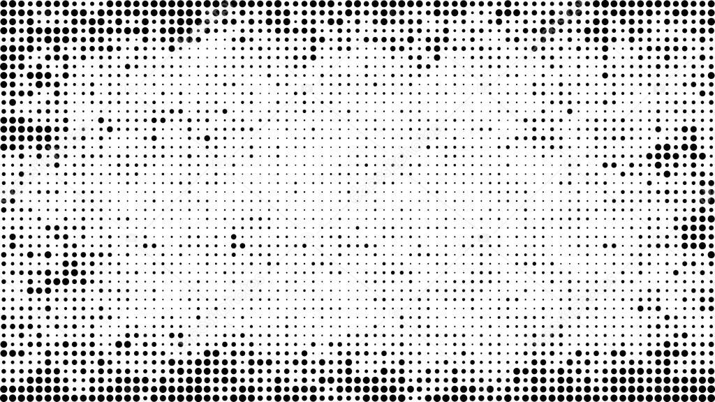 Halftone dotted background. Halftone effect vector pattern. Circle dots isolated on the white background.