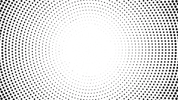Polotónování Tečkované Pozadí Vzorek Polotónů Efekt Vektoru Circle Dots Izolovaných — Stockový vektor
