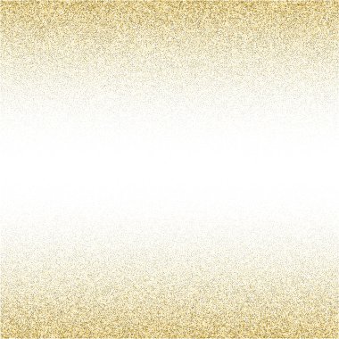 Noktalı arka plan tasarımınız için gösteriyor. Parlak etkisi vektör. Beyaz arka plan üzerinde izole altın nokta deseni. Vektör soyut altın glitter tasarım öğesi.