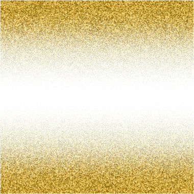 Noktalı arka plan tasarımınız için gösteriyor. Parlak etkisi vektör. Beyaz arka plan üzerinde izole altın nokta deseni. Vektör soyut altın glitter tasarım öğesi.