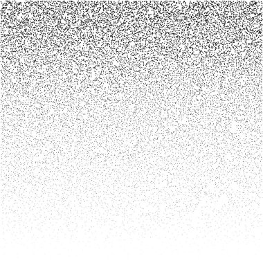 Yarı ton noktalı arka plan benekli. Etkisi vektör desen noktalarla. Beyaz arka plan üzerinde izole kaotik daire noktalar.