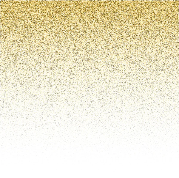 Noktalı arka plan tasarımınız için gösteriyor. Parlak etkisi vektör. Beyaz arka plan üzerinde izole altın nokta deseni. Vektör soyut altın glitter tasarım öğesi.