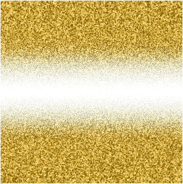 あなたのデザインのドット背景を点描します スパーク リング効果のベクトル 白い背景に分離された金色のドット パターン ベクター抽象的なゴールドラメ デザイン要素 — ストックベクタ