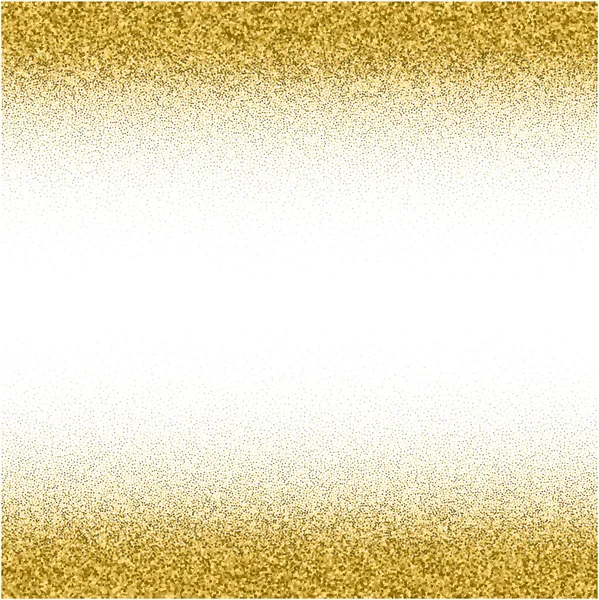 Noktalı arka plan tasarımınız için gösteriyor. Parlak etkisi vektör. Beyaz arka plan üzerinde izole altın nokta deseni. Vektör soyut altın glitter tasarım öğesi.