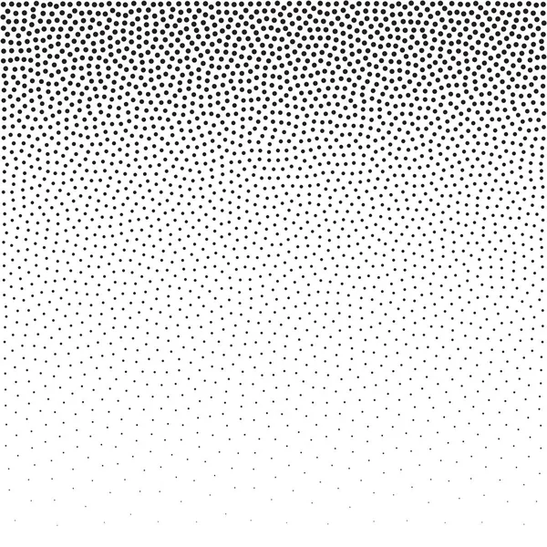 Yarı ton noktalı arka plan benekli. Etkisi vektör desen noktalarla. Beyaz arka plan üzerinde izole kaotik daire noktalar.
