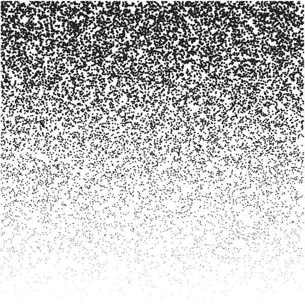 ハーフトーンは 点線の背景を点描します 効果ベクトル パターンを点描します 白い背景に分離されたカオス サークル ドット — ストックベクタ