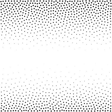 Noktalı resim arka plan noktalı. Noktalı vektör desen. Beyaz arka plan üzerinde izole kaotik daire noktalar.