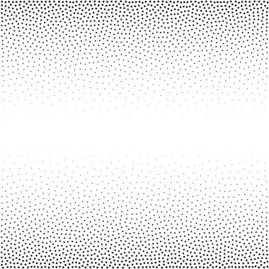  Noktalı resim arka plan noktalı. Noktalı vektör desen. Beyaz arka plan üzerinde izole kaotik daire noktalar. Dikişsiz asimetrik desen