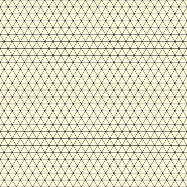 Soyut üçgen deseni. Vektör arka planı. Tekrarlayan noktalı geometrik doku. Kenarlarında nokta lı sıralanmış üçgenler.