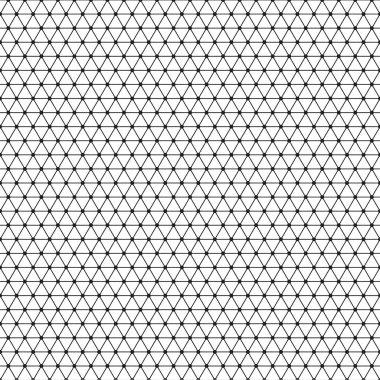 Soyut üçgen deseni. Vektör arka planı. Tekrarlayan noktalı geometrik doku. Kenarlarında nokta lı sıralanmış üçgenler.