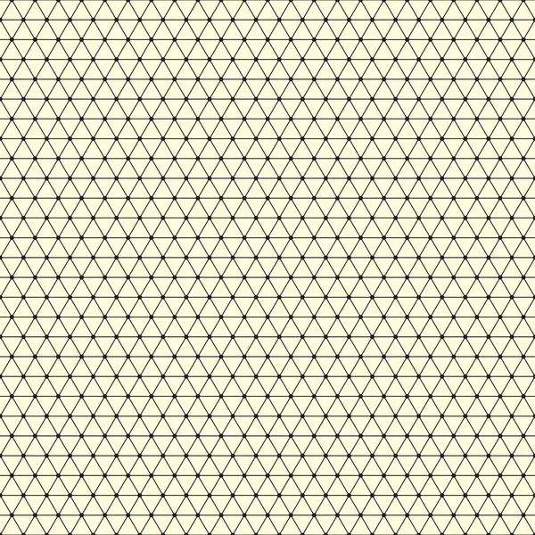 Abstrakt Triangel Mönster Vektor Bakgrund Repetitiv Prickig Geometrisk Textur Beställda — Stock vektor