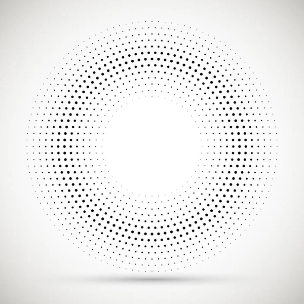 Black Abstract Vector Circle Frame Halftone Dots Logo Emblem Design Element Rounded Border Icon Isolated Halftone Circle Dots Vector Texture Stock Images Page Everypixel