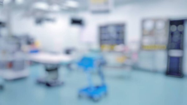 размытие изображения внутреннего операционного зала
