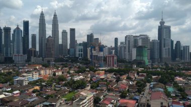 Kuala Lumpur, Malezya - 2 Kasım 2018: Güzel cityscape görünümü merkezinin kuala lumpur, Malezya.