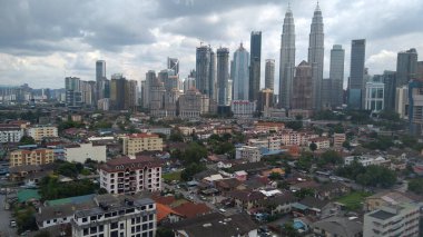 Kuala Lumpur, Malezya - 2 Kasım 2018: Güzel cityscape görünümü merkezinin kuala lumpur, Malezya.