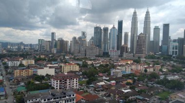 Kuala Lumpur, Malezya - 2 Kasım 2018: Güzel cityscape görünümü merkezinin kuala lumpur, Malezya.