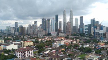 Kuala Lumpur, Malezya - 2 Kasım 2018: Güzel cityscape görünümü merkezinin kuala lumpur, Malezya.