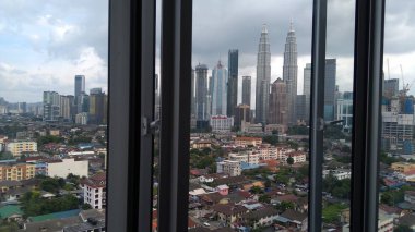 Kuala Lumpur, Malezya - 2 Kasım 2018: Güzel cityscape görünümü merkezinin kuala lumpur, Malezya.