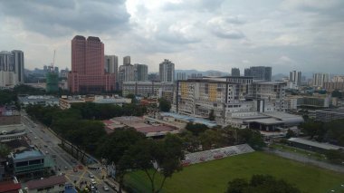 Kuala Lumpur, Malezya - 2 Kasım 2018: Güzel cityscape görünümü merkezinin kuala lumpur, Malezya.