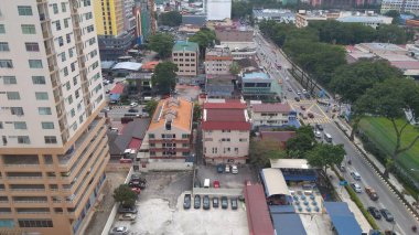 Kuala Lumpur, Malezya - 2 Kasım 2018: Güzel cityscape görünümü merkezinin kuala lumpur, Malezya.