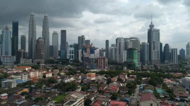 Kuala Lumpur, Malezya - 28 Mayıs, 20178: Güzel cityscape görünümü merkezinin kuala lumpur, Malezya.