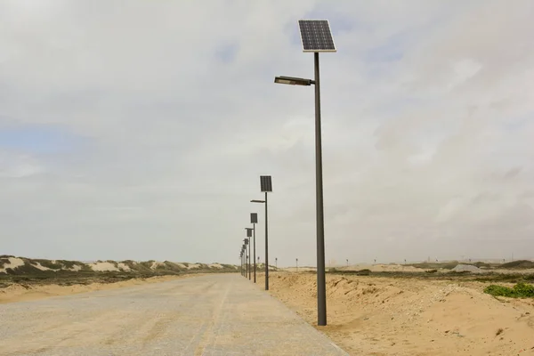 Sokak lambaları satır