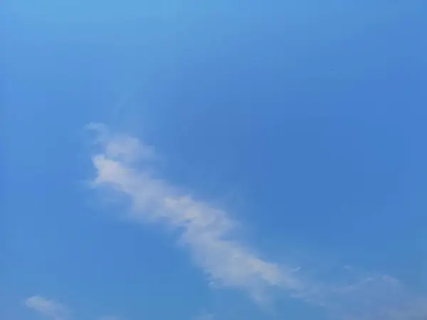 Nube Blanca Cielo Azul Nublado Fondo Naturaleza —  Fotos de Stock