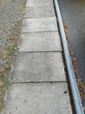 Çimento geçit kaldırım kaldırım yol geçit