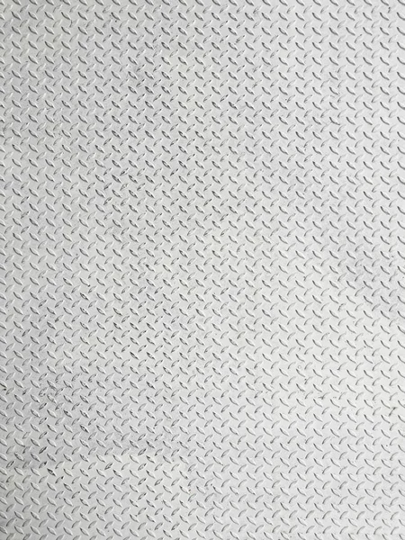 チェックプレートスチールホワイトカラー素材質感の背景 — ストック写真
