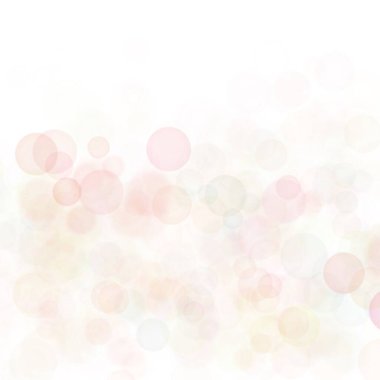 Bokeh 'in beyaz arkaplandaki Boya Noktası renk hareketi soyut sanat eseri olan bir ampulü almasından. Çağdaş sanatlar, monoton sanatsal kağıt kartpostal