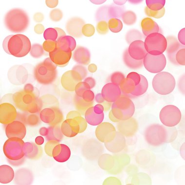 Bokeh 'in beyaz arkaplandaki Boya Noktası renk hareketi soyut sanat eseri olan bir ampulü almasından. Çağdaş sanatlar, monoton sanatsal kağıt kartpostal