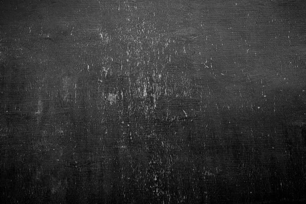 Blank front Real black chalkboard background texture in college — Stock Photo, Image