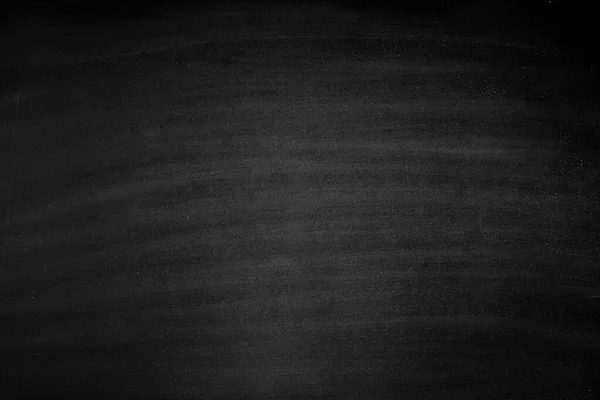 Frente em branco Real preto chalkboard fundo textura na faculdade — Fotografia de Stock