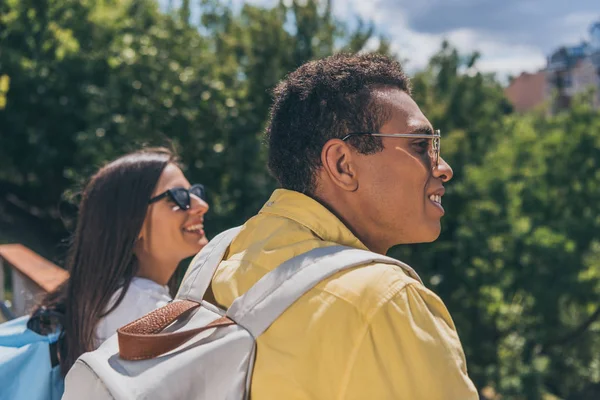 Selektiver Fokus Eines Gut Aussehenden Mischlingshundes Mit Sonnenbrille Der Nähe — Stockfoto