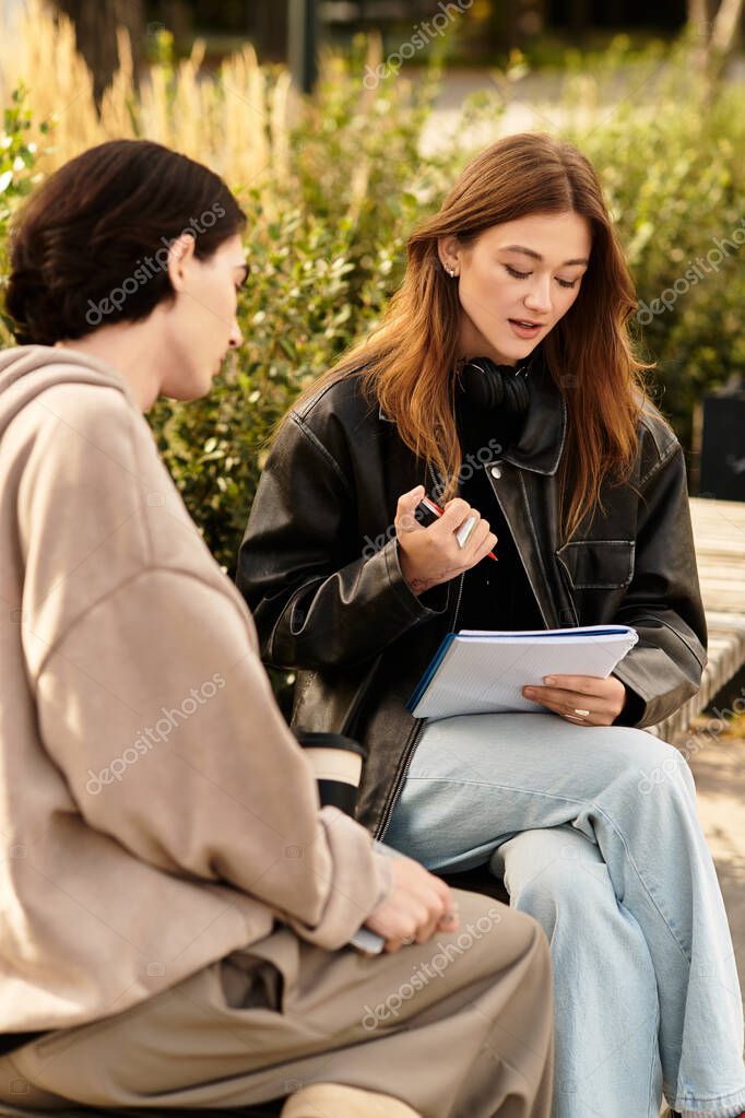 A young couple shares a romantic moment discussing their dreams in a beautiful outdoor setting.