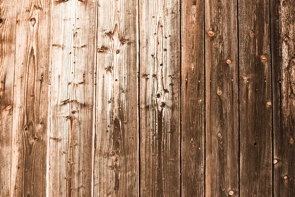 Tábuas de madeira envelhecidas castanhas intemperadas com espaço de cópia — Fotografia de Stock