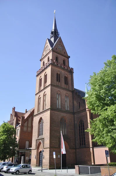 Heilig Hart Kerk Lübeck — Stockfoto