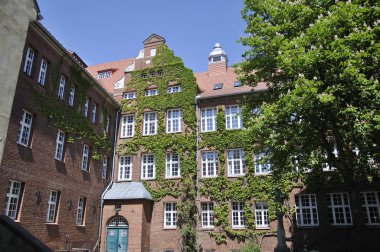 Johanneum, arka içinde Lubeck