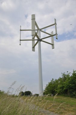 Danimarka'da özel yel değirmeni 